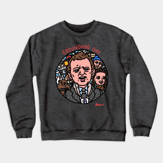 Groundhog Day Crewneck Sweatshirt by andrewstoveken